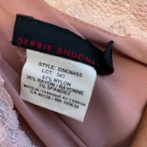 Debbie Shuchai one shoulder pink dress - Picture 2 of 3